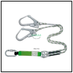 Forked Energy Absorbing Braided Rope Lanyard - SAHAS
