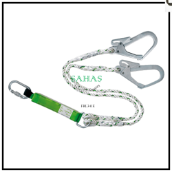 Forked Energy Absorbing Twisted Rope Lanyard - SAHAS