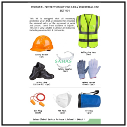Personal Protection Kit for Daily Industrial Use - SAHAS