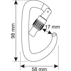 Camp Orbit Lock Carabiner - SAHAS