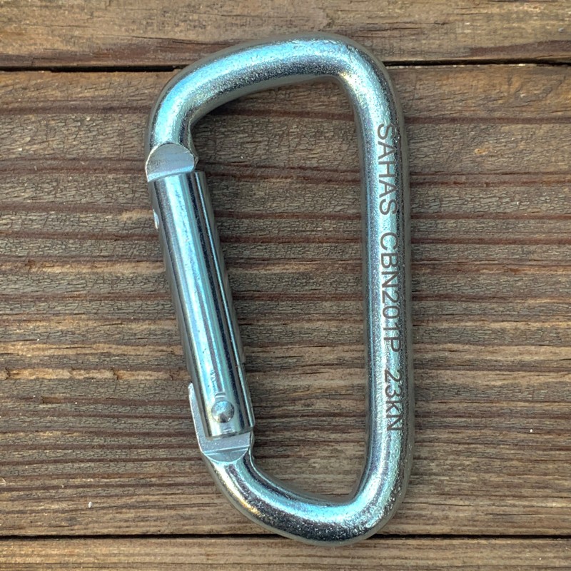 Steel Plain Gate Carabiner - SAHAS