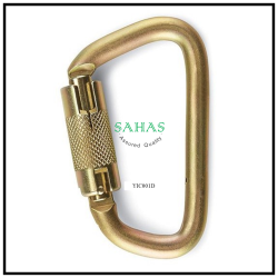 Steel Twist/Auto Lock Carabiner - SAHAS