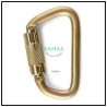 Steel Twist/Auto Lock Carabiner - SAHAS